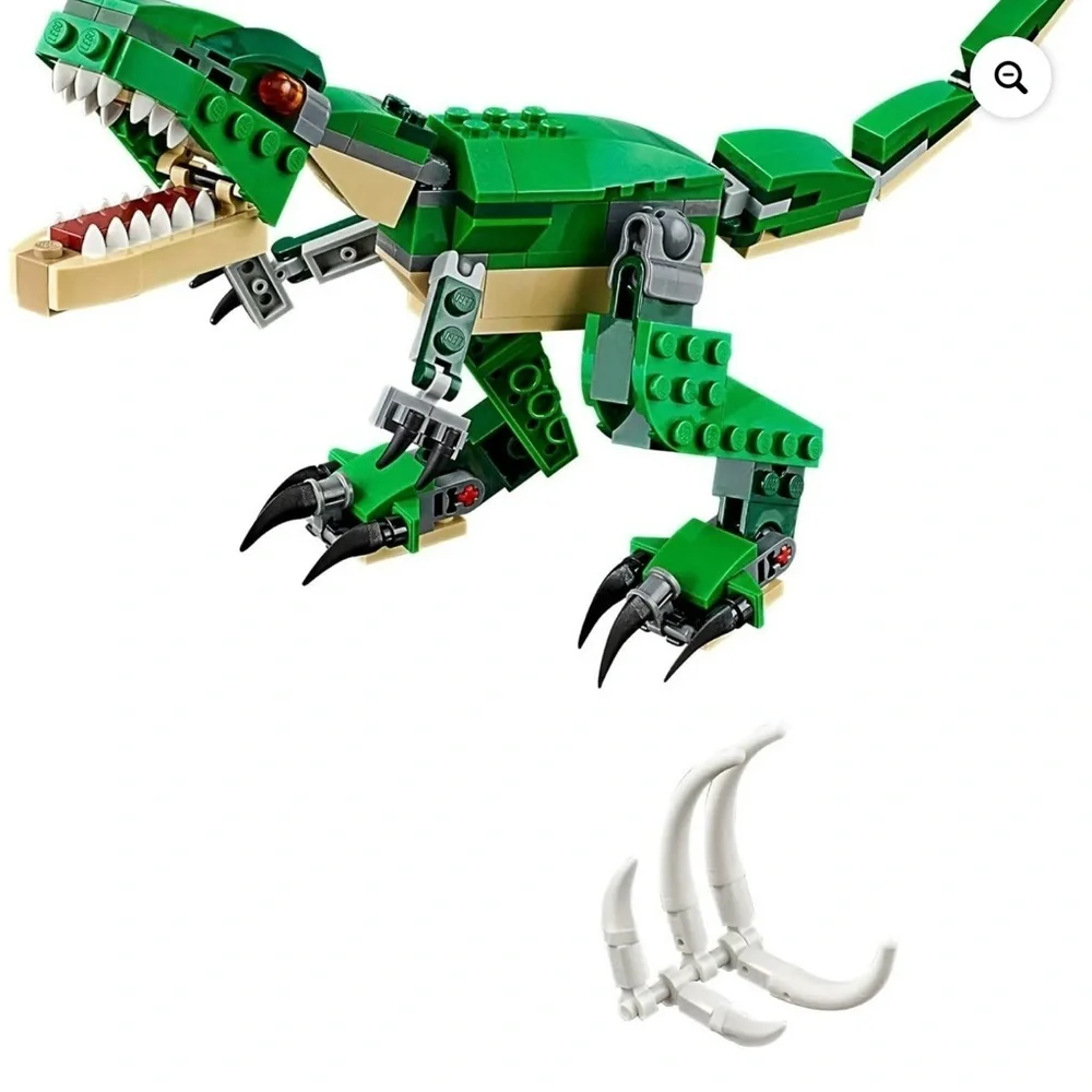3 in 1 Mighty Dinosaur Toy, Transforms from T. rex to Triceratops to Pterodactyl